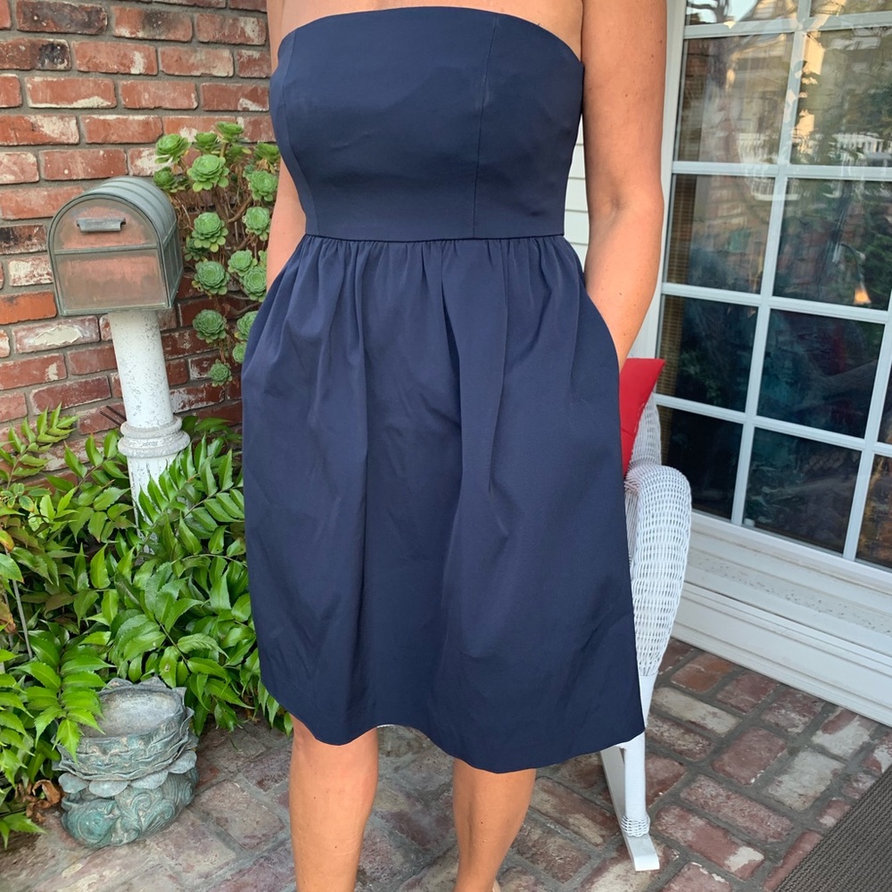 Navy blue dress - Picture 3 of 5